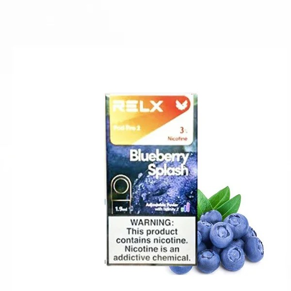 【蓝莓】Relx悅刻六代煙彈 1顆裝 （通用4代、五代主機）